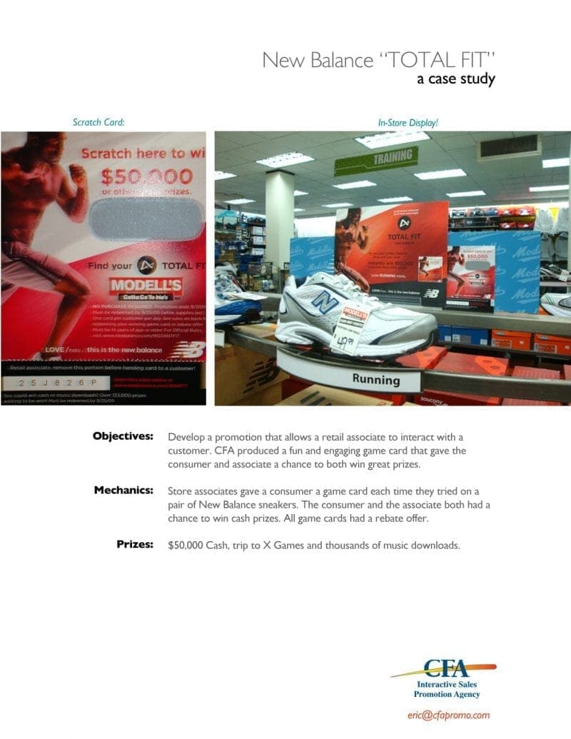 New Balance Total Fit Campaign featured visual