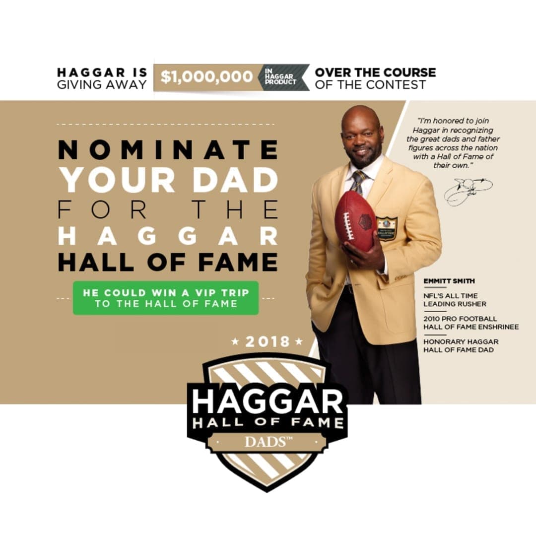 Haggar Hall of Fame Dads Promo featured visual